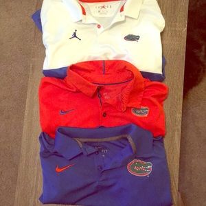 BUNDLE: Florida Gators polo shirts